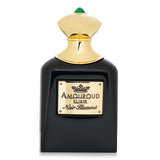 Luxurious Amouroud Elixir Noir Illumine perfume in a 75ml spray, featuring rich woody and spicy notes for unisex allure.