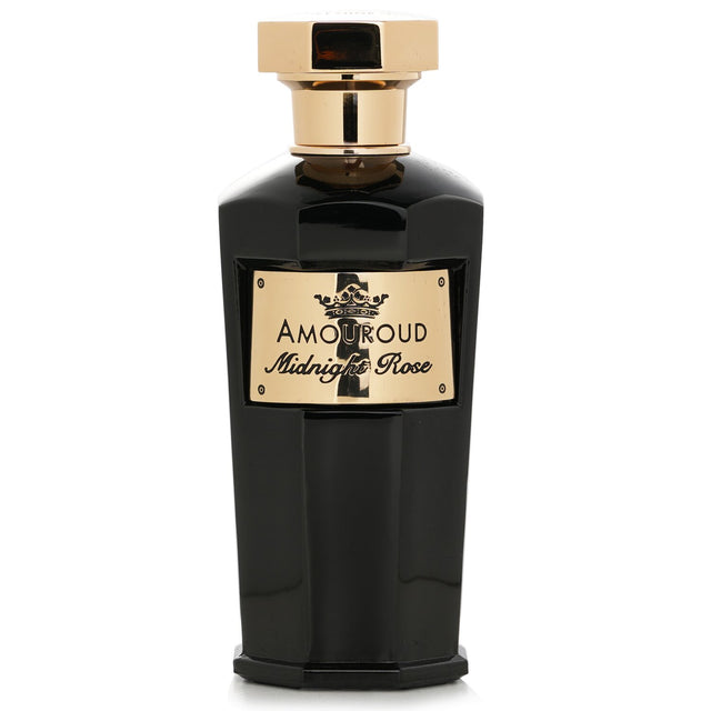 Amouroud Midnight Rose Eau De Parfum Spray 100ml, an enchanting unisex fragrance with floral and oriental notes for evening allure.