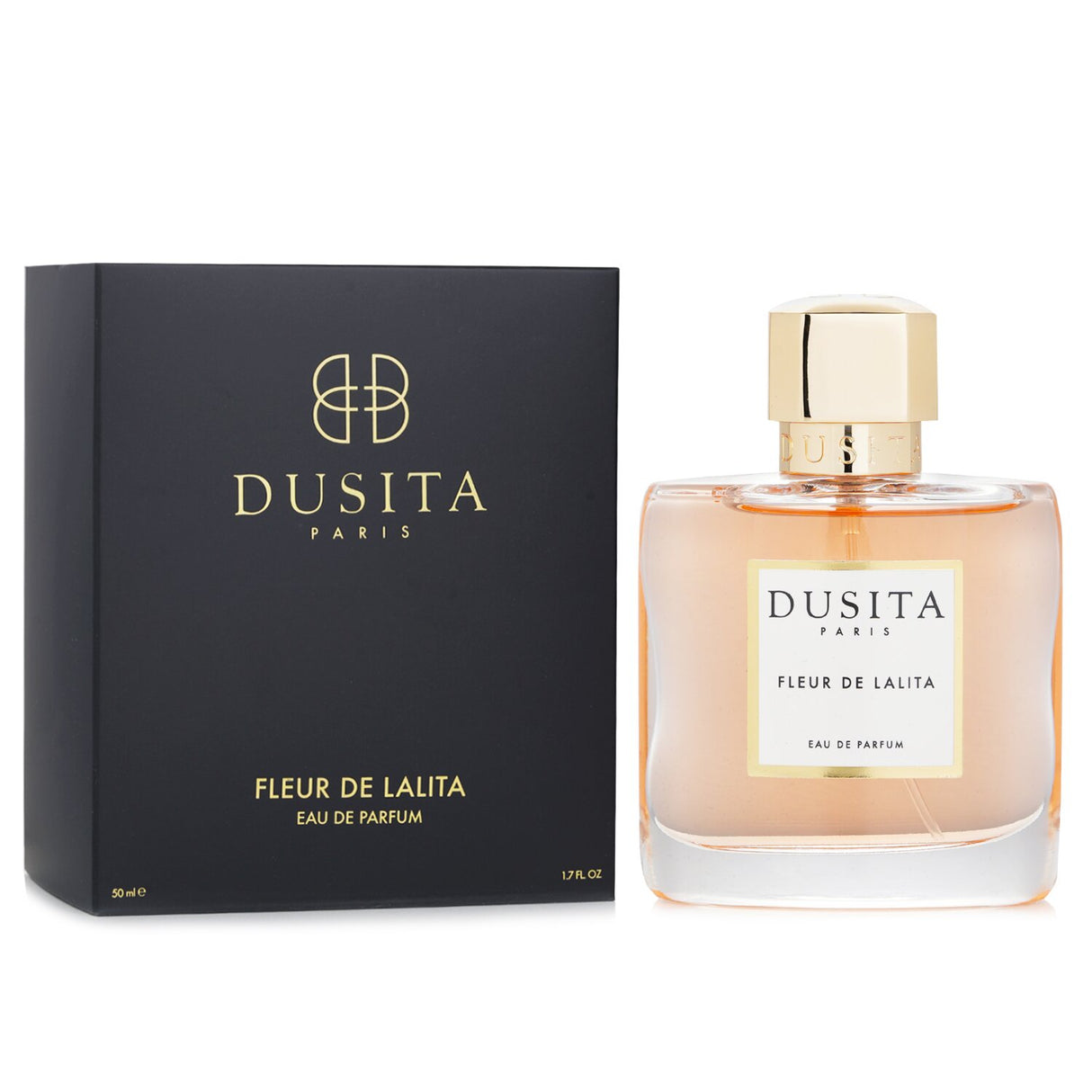 Dusita Fleur De Lalita Eau De Parfum, 50ml, amber floral blend of white lily, jasmine, and exotic notes for all occasions.