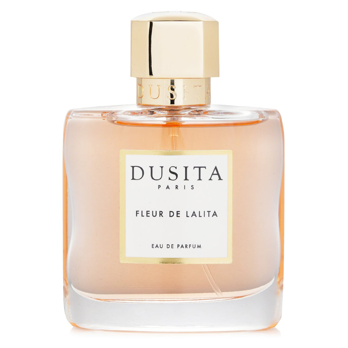 Dusita Fleur De Lalita is a 50ml amber floral perfume with notes of jasmine, lily, and vanilla, ideal for casual wear.