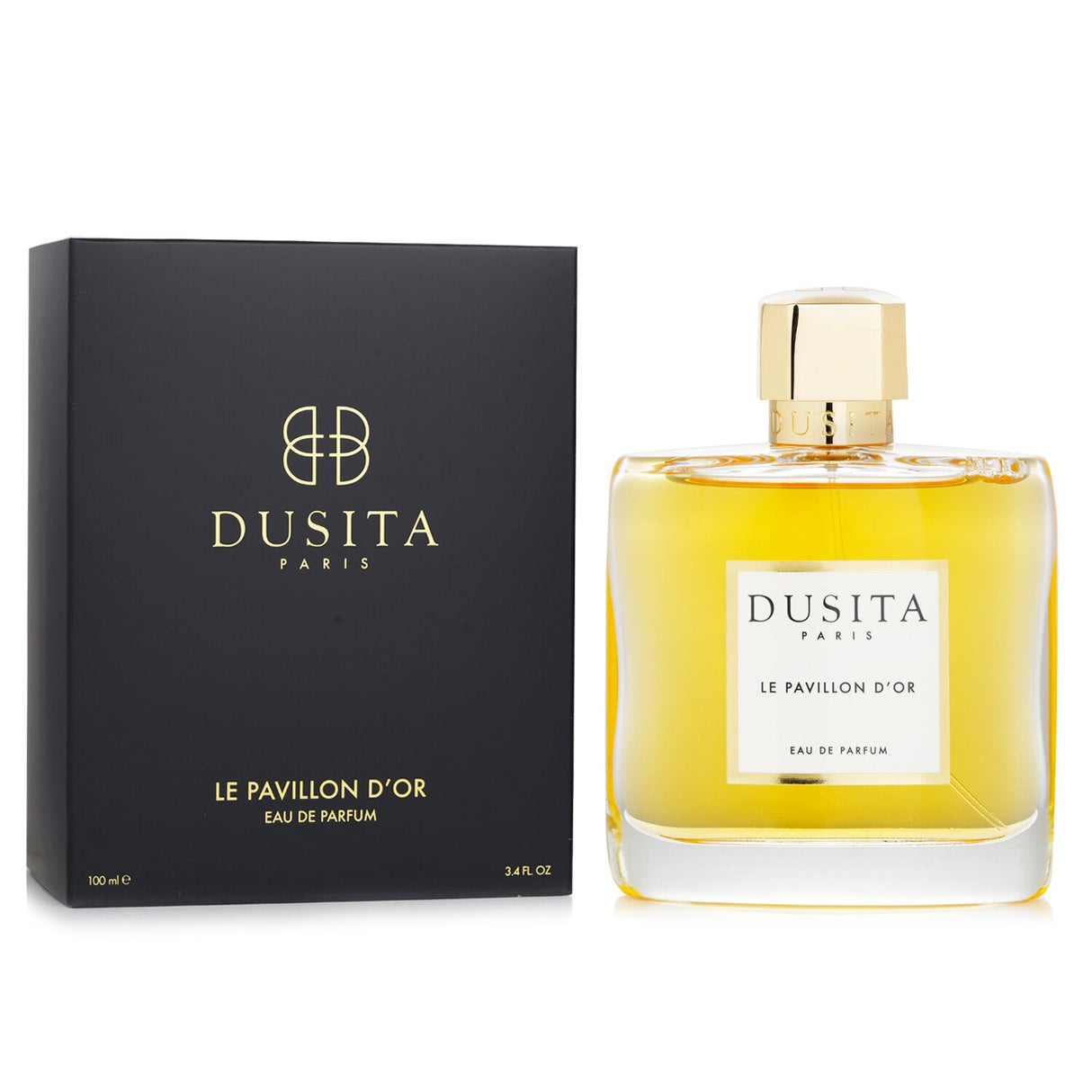 Dusita Le Pavillon D'Or Eau De Parfum Spray, a luxurious 100ml fruity floral scent for serene self-confidence and elegance.