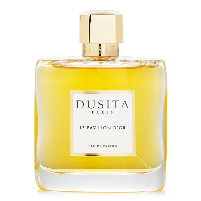 Dusita - Le Pavillon D'Or Eau De Parfum Spray, a unisex fragrance with fruity floral notes, perfect for elegance and confidence.