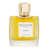 Dusita Montri Eau De Parfum Spray in a 50ml bottle, featuring a captivating woody spicy fragrance for all occasions.