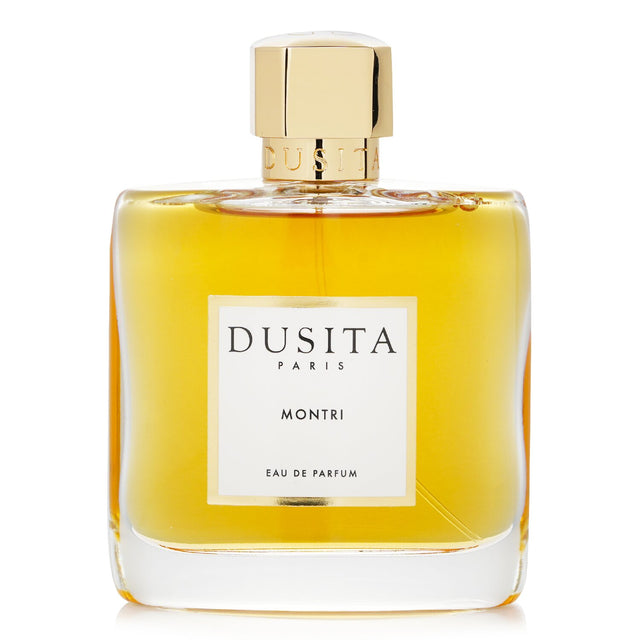 Dusita - Montri Eau De Parfum Spray: a unisex woody-spicy fragrance with rich notes of saffron, rose, and oud, perfect for special occasions.