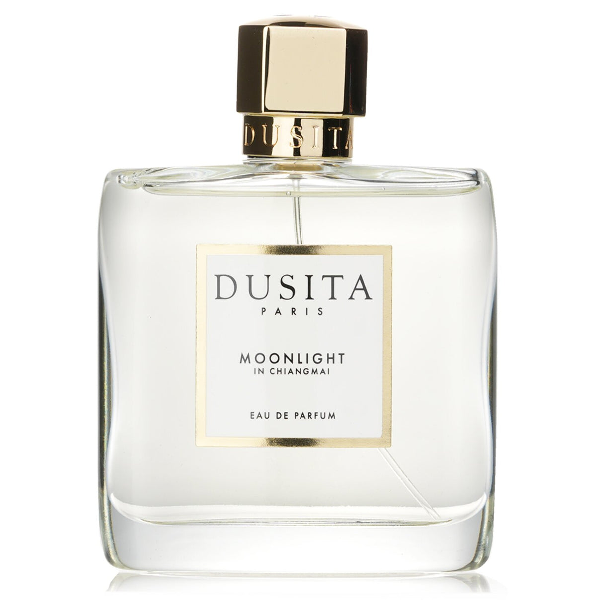 Dusita Moonlight In Chiangmai Eau De Parfum, 100ml, a woody aromatic scent with notes of Yuzu, Jasmine, and exotic spices for men.