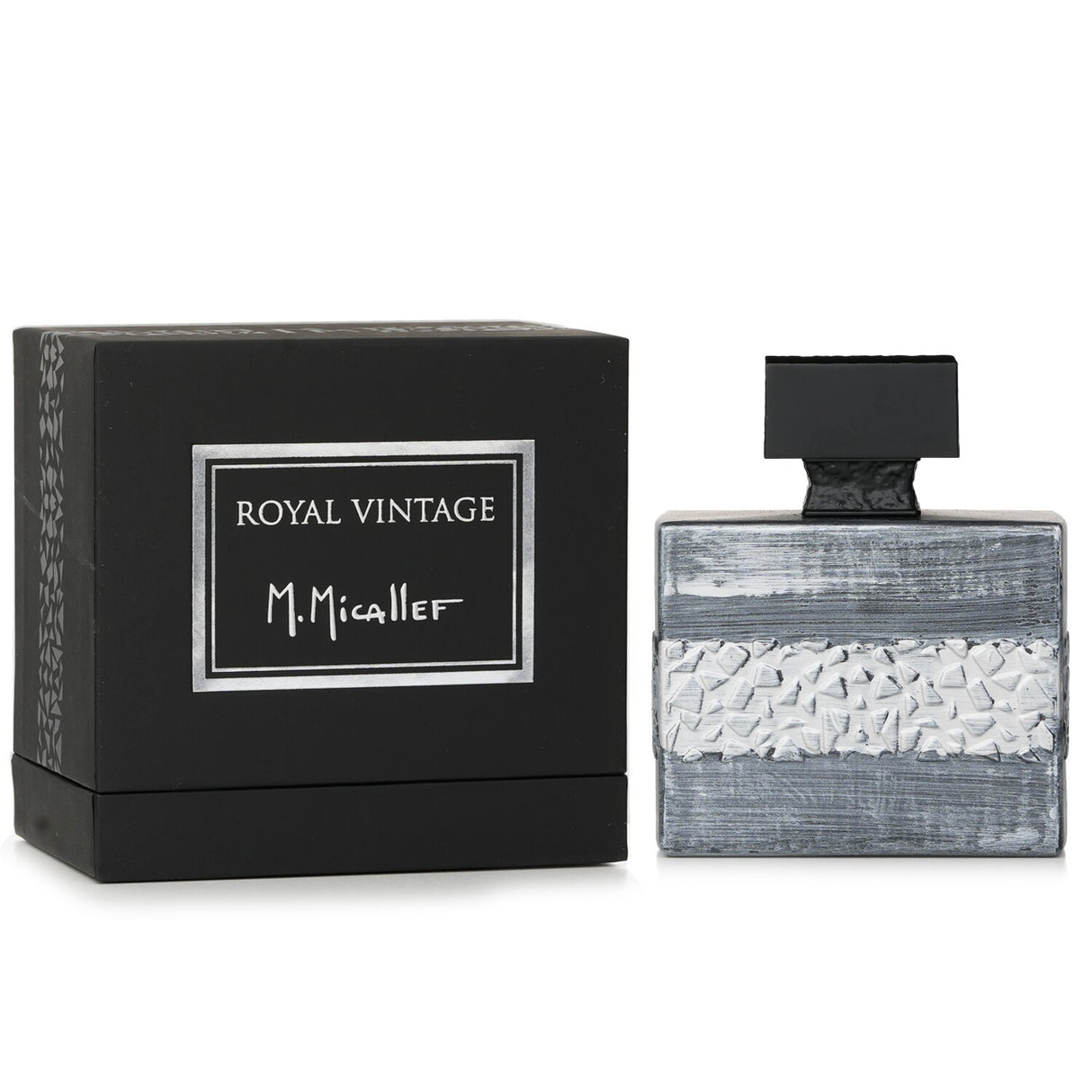 M. Micallef Royal Vintage Eau De Parfum Spray 100ml - A sophisticated chypre fruity fragrance for men, blending freshness and elegance.