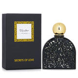 M. Micallef Secrets of Love Delice 75ml: enchanting unisex perfume with floral, spicy, and woody notes in a jewel-like bottle.