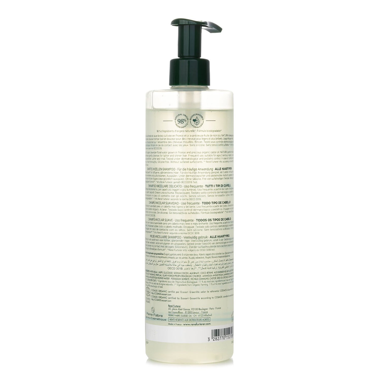 Rene Furterer - Naturia Gentle Micellar Professionnel Shampoo (For All Hair Type
