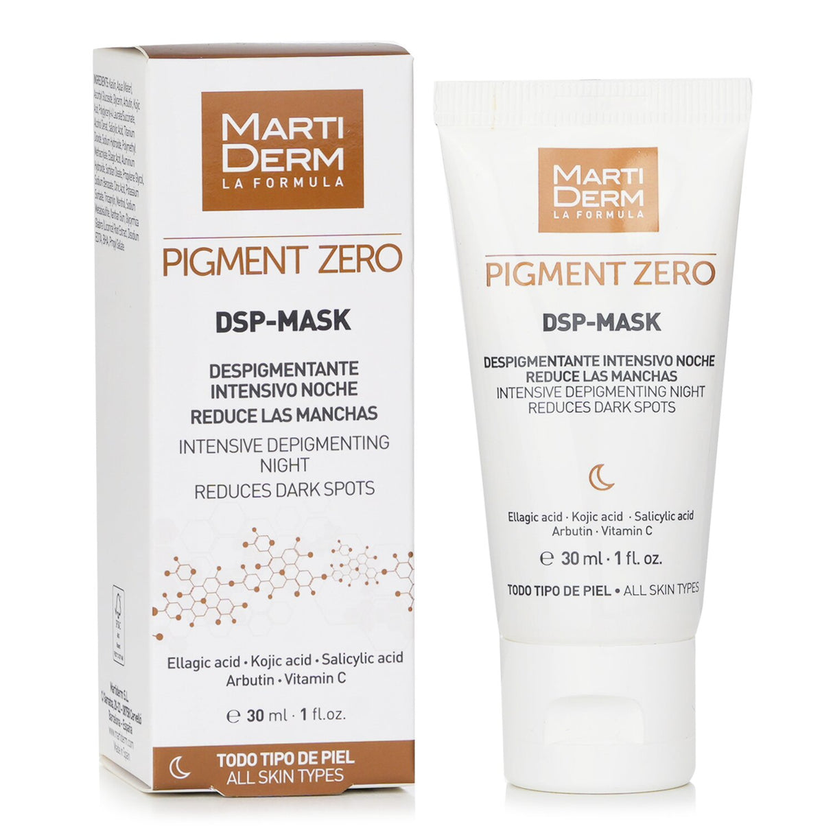 Martiderm - Pigment Zero DSP-Mask Intensive Depigmenting Night Reduces Dark Spot