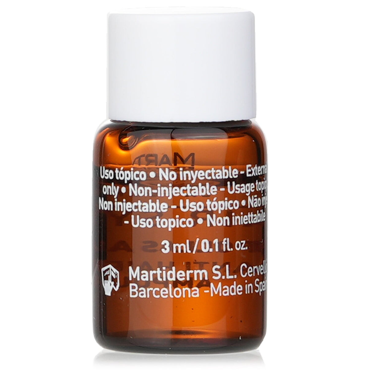 Martiderm Hair System Anti-Hair Loss Ampoules in a pack of 28, designed to combat hair thinning and promote growth.