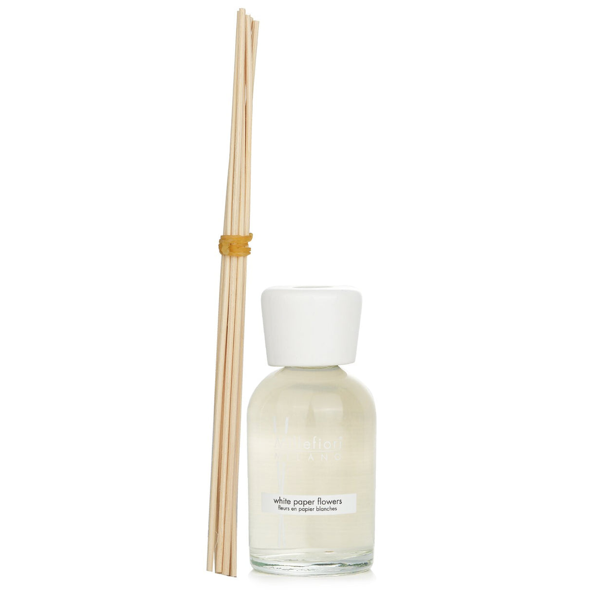 Millefiori - Natural Fragrance Diffuser - White Paper Flowers  - 250ml/8.45oz