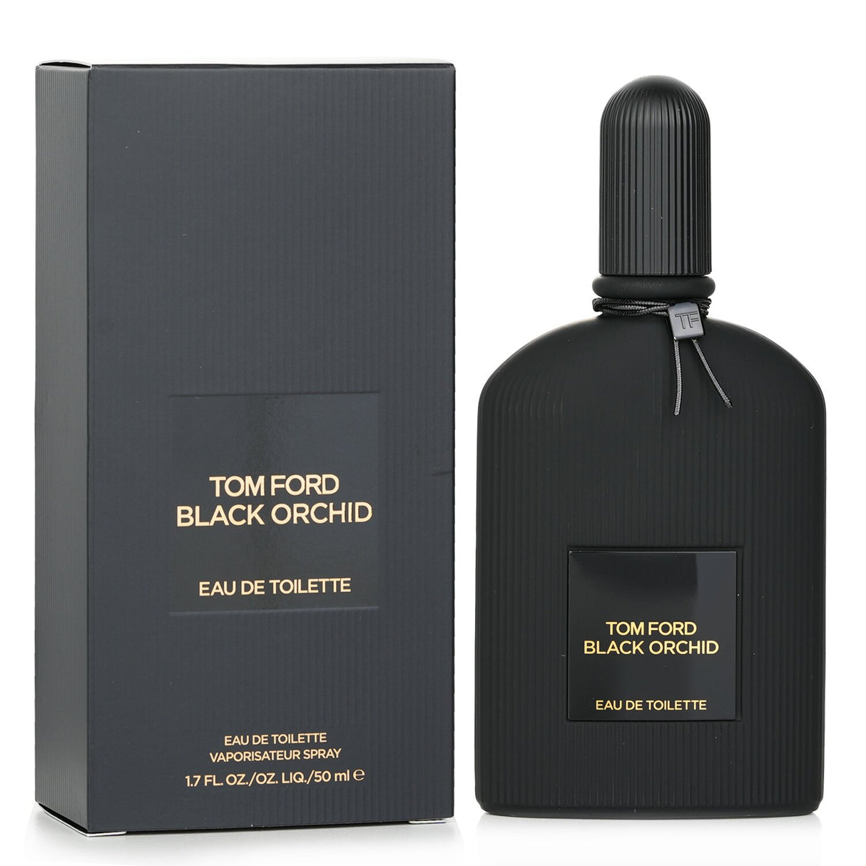 Tom Ford Black Orchid 50ml EDT spray, an enticing oriental floral fragrance with notes of truffle, tuberose, and sandalwood.