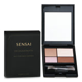 Luxurious Kanebo Sensai Eye Colour Palette #03 Petal Dance with four silky neutral shades for an alluring eye look.