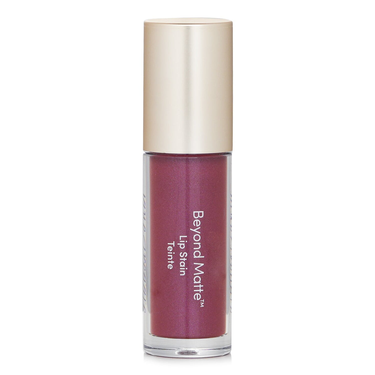 Jane Iredale Beyond Matte Lip Stain #Fetish, a rich, long-wearing lipstick with plant-based oils and Tahitian Vanilla flavor.