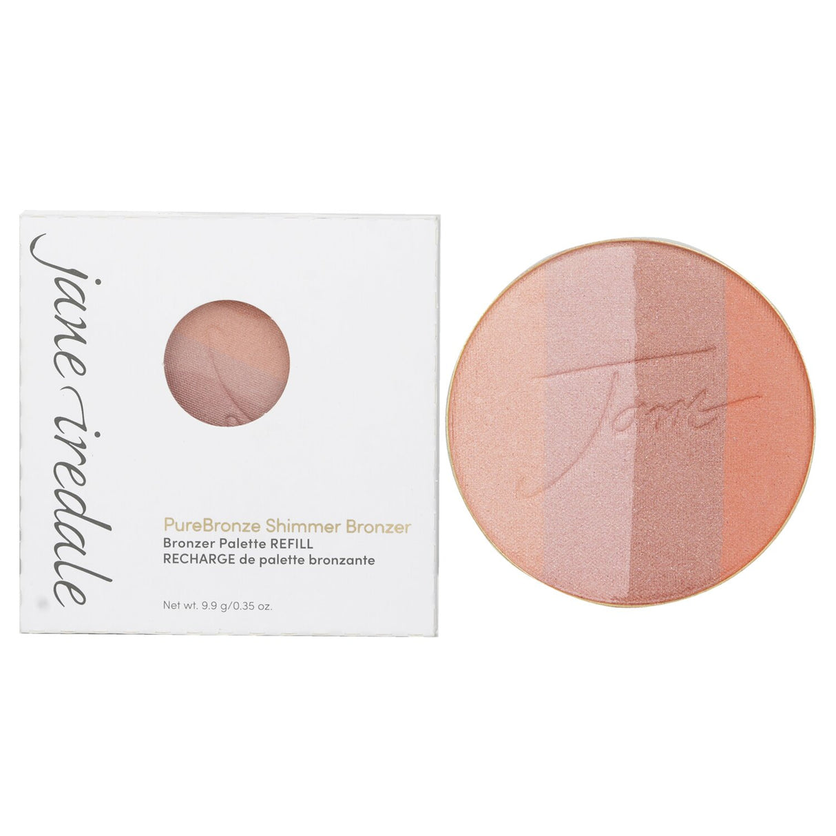 Jane Iredale PureBronze Shimmer Bronzer Palette Refill - # Peaches & Cream 9