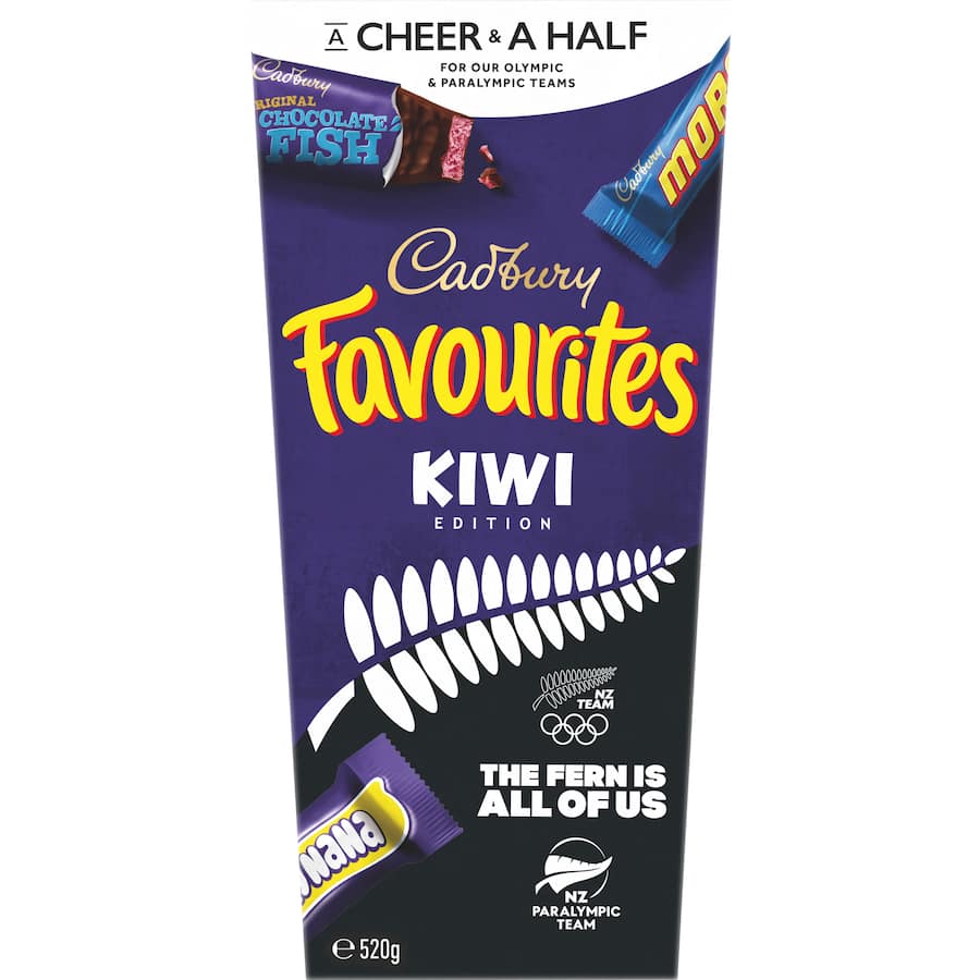 Cadbury Chocolate Box Favourites Kiwi Edition