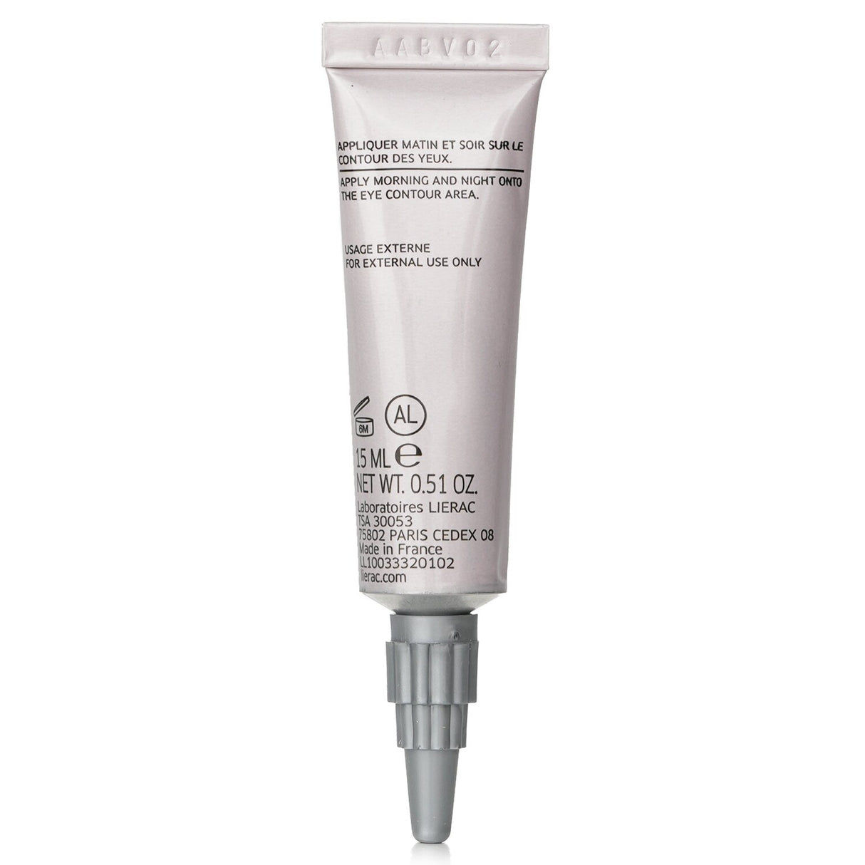 Lierac Dioptiride Wrinkle Correction Filling Cream, 15ml; anti-wrinkle eye cream with peptides for smoother, youthful skin.