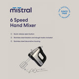 Mistral Hand Mixer 6 Speed