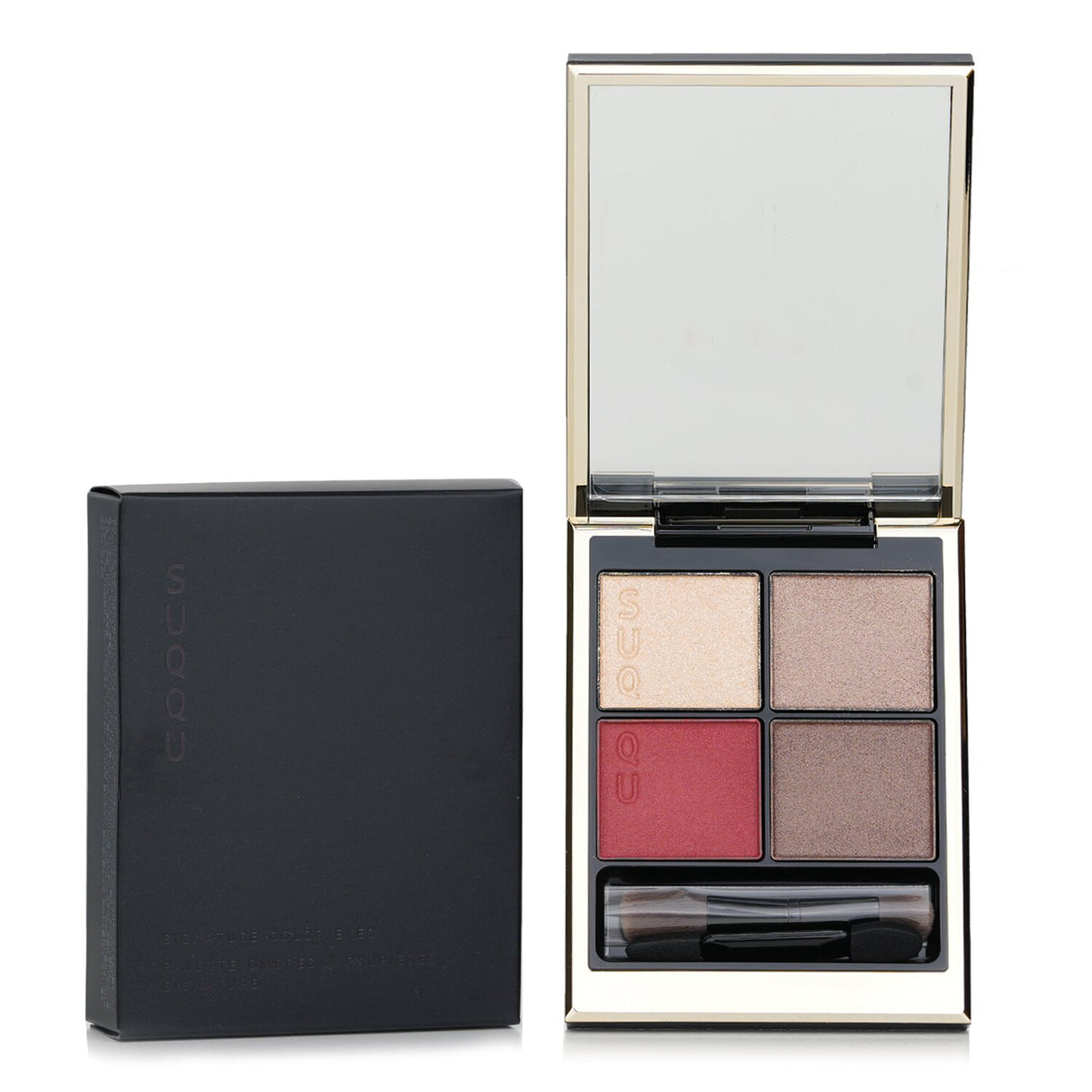 SUQQU Signature Color Eyes Shadow Palette #05 Akekage features four blendable shades for stunning, lustrous eye looks.