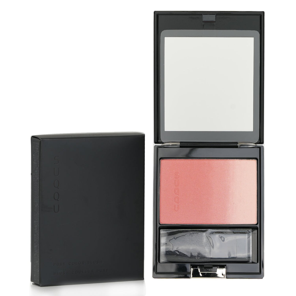 SUQQU Pure Color Blush #04 Urushibi, a lightweight blush with rich gradation for a natural, radiant finish on cheeks.