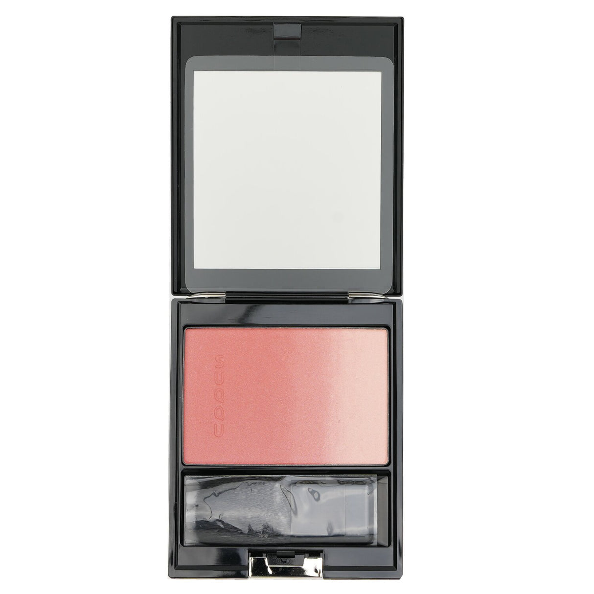 SUQQU Pure Color Blush in #04 Urushibi offers a lightweight, smooth finish with rich color gradation for a natural glow.