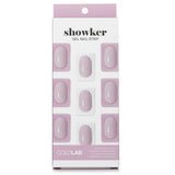 Cololab Showker Gel Nail Strip #CSF311 in Lovely Violet for easy, mess-free, salon-quality nail art with zero drying time.