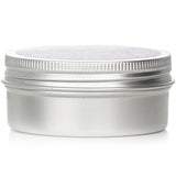 100% beeswax mini tin candle in lavender scent, hand-poured, with a wooden wick for a clean burn and eco-friendly packaging.