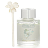 Mini diffuser with Arabian jasmine and white musk scent; includes sola wood flowers, lasts up to 3 weeks, eco-friendly gift.