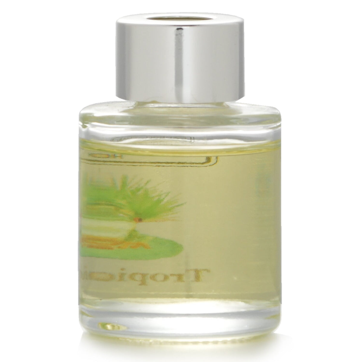 Mini diffuser with natural sola wood flowers, infused with sea moss, coastal redwoods, and vetiver scents, in eco-friendly packaging.