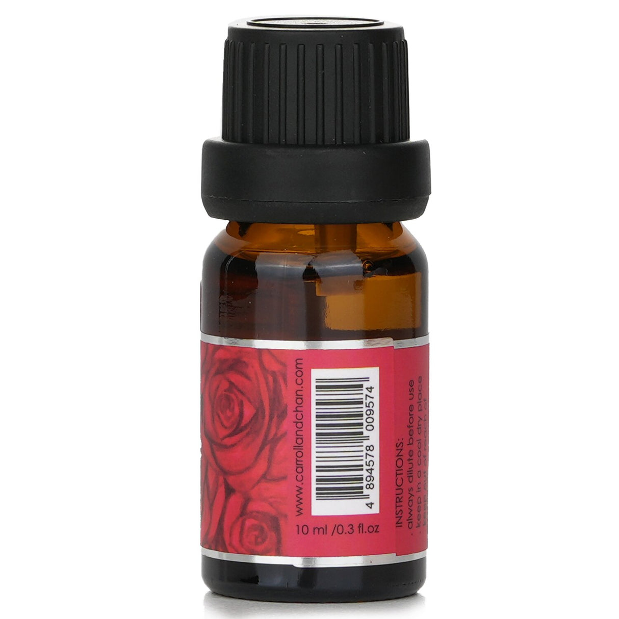 Fragrance oil bottle showcasing the romantic blend of red rose scent and aromatic Asian oud, ideal for diffusers and candles.