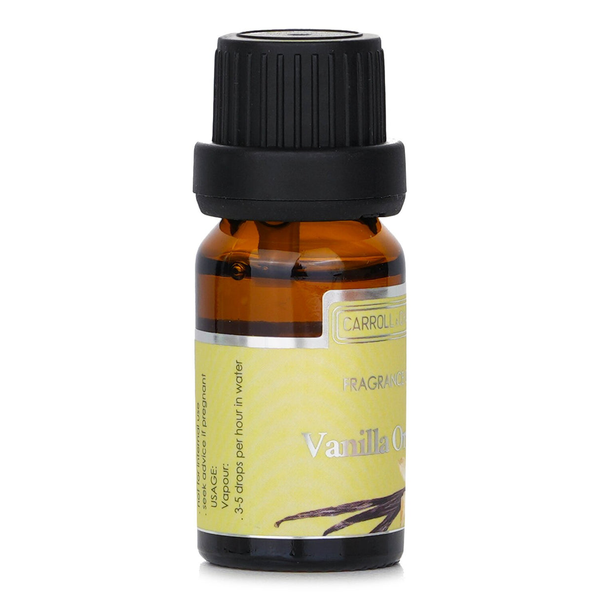 10ml bottle of Vanilla Orchid Fragrance Oil, perfect for diffusers and crafting with a warm, inviting floral scent.