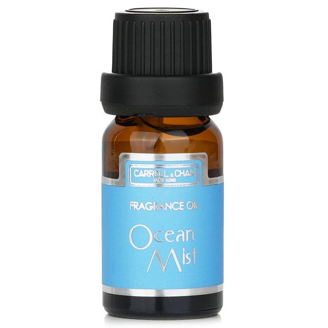 Carroll & Chan Ocean Mist Fragrance Oil in a 10ml bottle, inspired by refreshing breezy seaside scents for a calming atmosphere.