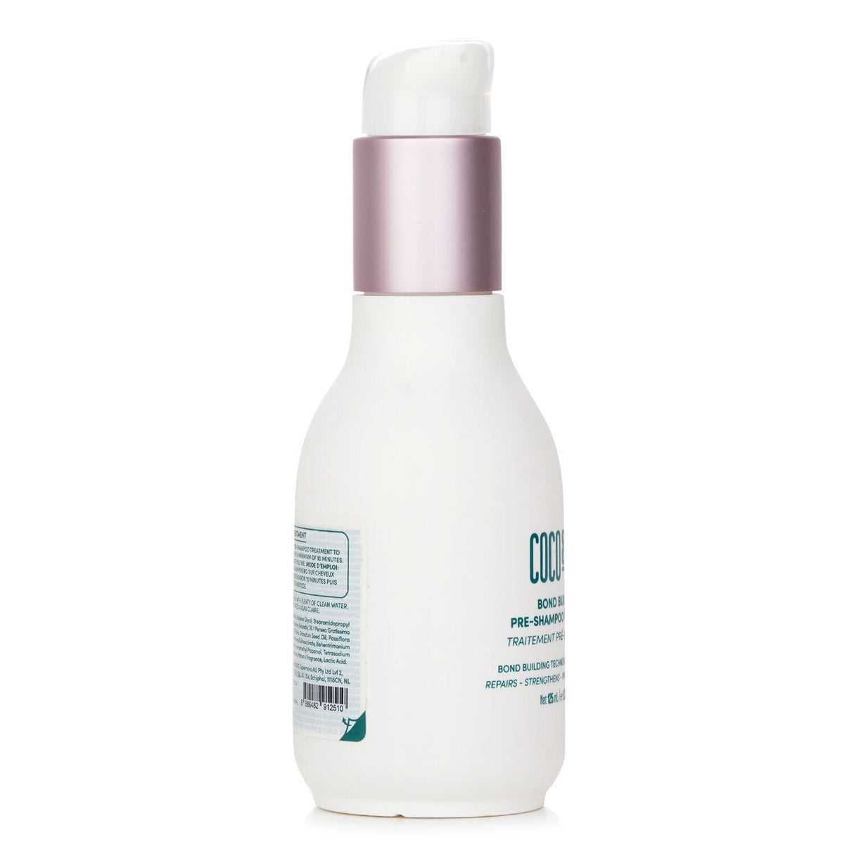 Coco & Eve Bond Building Pre-Shampoo Treatment, 125ml, designed to repair and strengthen colored and chemically treated hair.