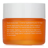 Brightening gel crème moisturizer with Vitamin C for radiant skin and 24-hour hydration, vegan and cruelty-free.