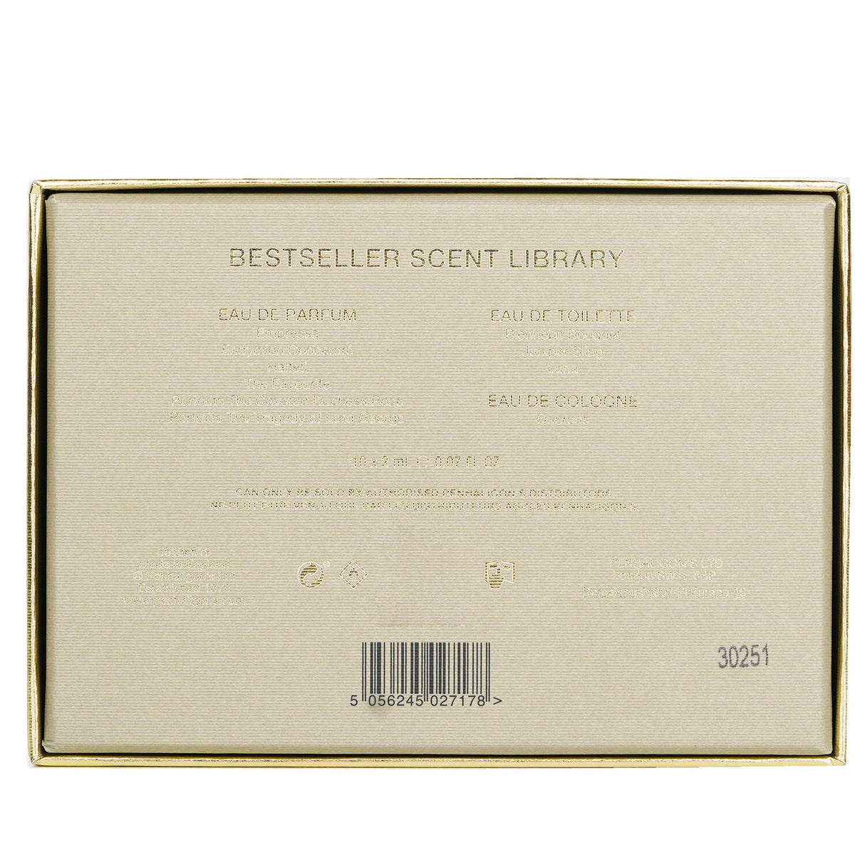 Penhaligon's Scent Library: Luna+Empressa+Endymion+Halfeti+The Favourite+Duchess