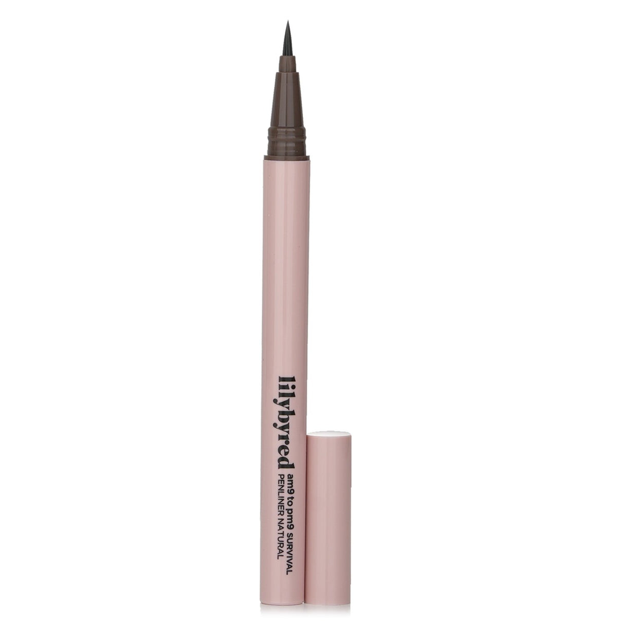 Lilybyred am9 to pm9 Survival Penliner Natural - #02, a precise, long-lasting eyeliner in a gentle formula for vibrant, all-day wear.