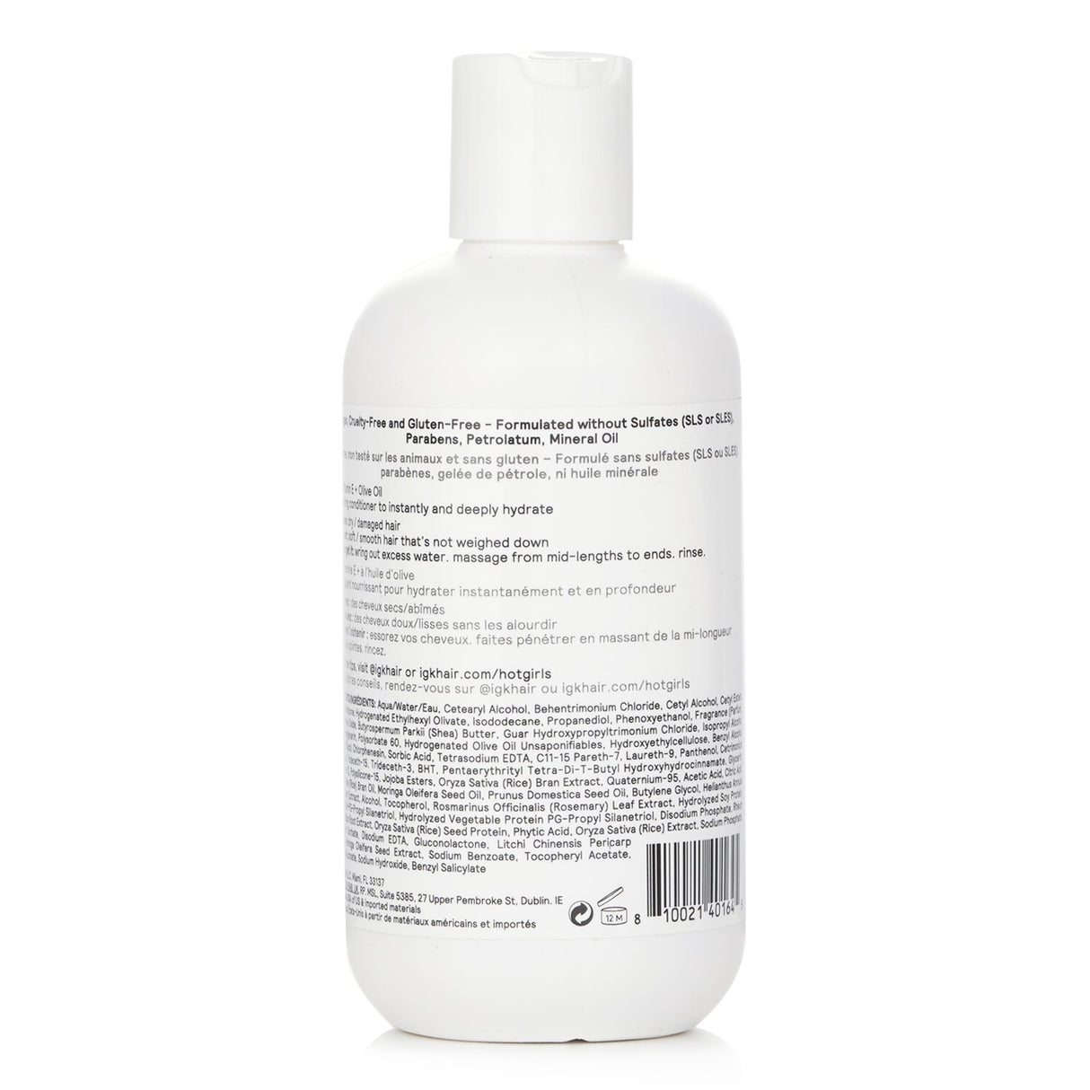 Hydrating conditioner in a 236ml bottle, infused with shea butter and olive oil for smooth, manageable hair.