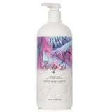 Luxurious 1000ml anti-frizz shampoo with coconut milk and hyaluronic acid for hydrated, smooth, and shiny hair.