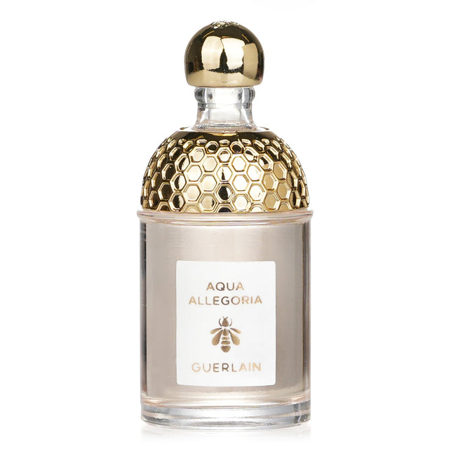 Guerlain Aqua Allegoria Pera Granita Eau De Toilette 7.5ml, featuring fruity pear and floral jasmine scents for a refreshing experience.