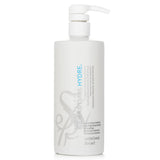 Sebastian Hydre Moisturizing Treatment 500ml for dry, frizzy hair; nourishes, color-safe, smooths, and revitalizes strands.