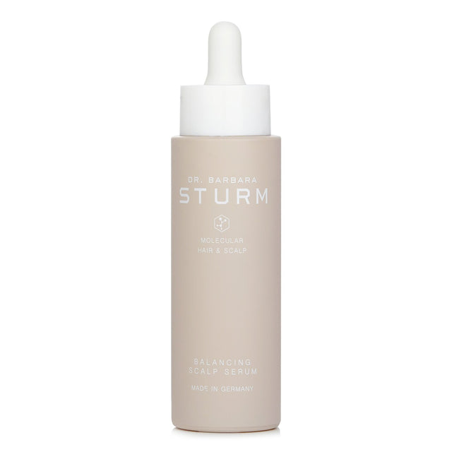 Dr. Barbara Sturm Balancing Scalp Serum in 50ml, a soothing scalp treatment for hydrated, healthy hair.