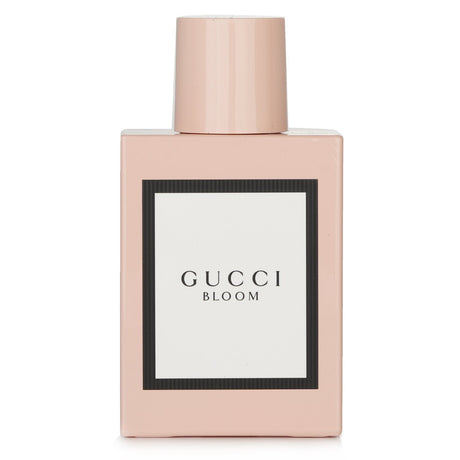 Gucci Bloom Eau De Parfum Spray 50ml, a floral fragrance with orange, tuberose, and vanilla notes, designed for modern women.