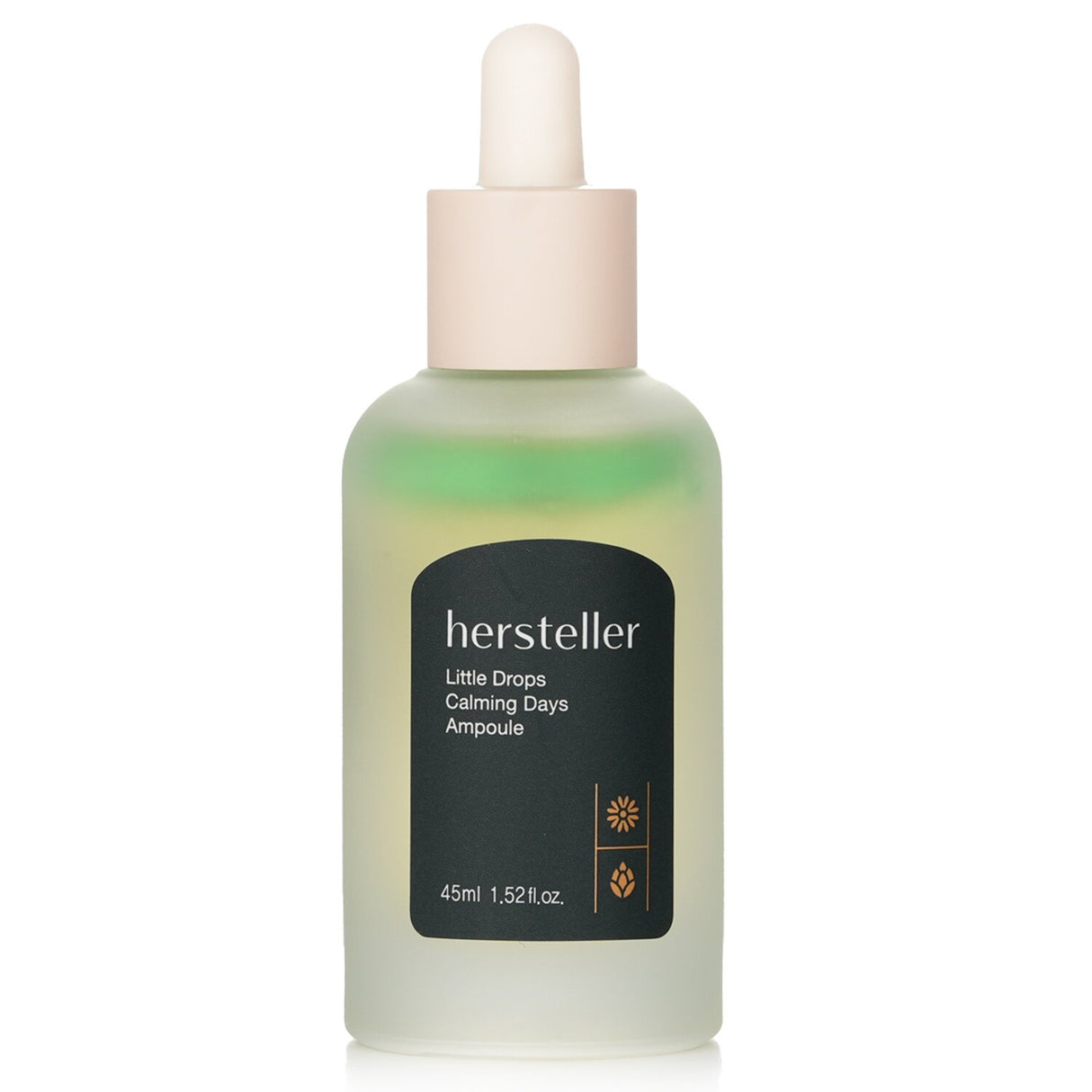 Hersteller Little Drops Calming Days Ampoule, a 45ml soothing serum with 74% calendula extract for sensitive skin hydration.