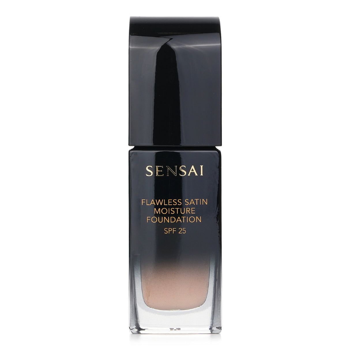 Kanebo Sensai Flawless Satin Moisture Foundation SPF 25 in #FS102 Ivory Beige, offering a radiant, flawless finish and hydration.