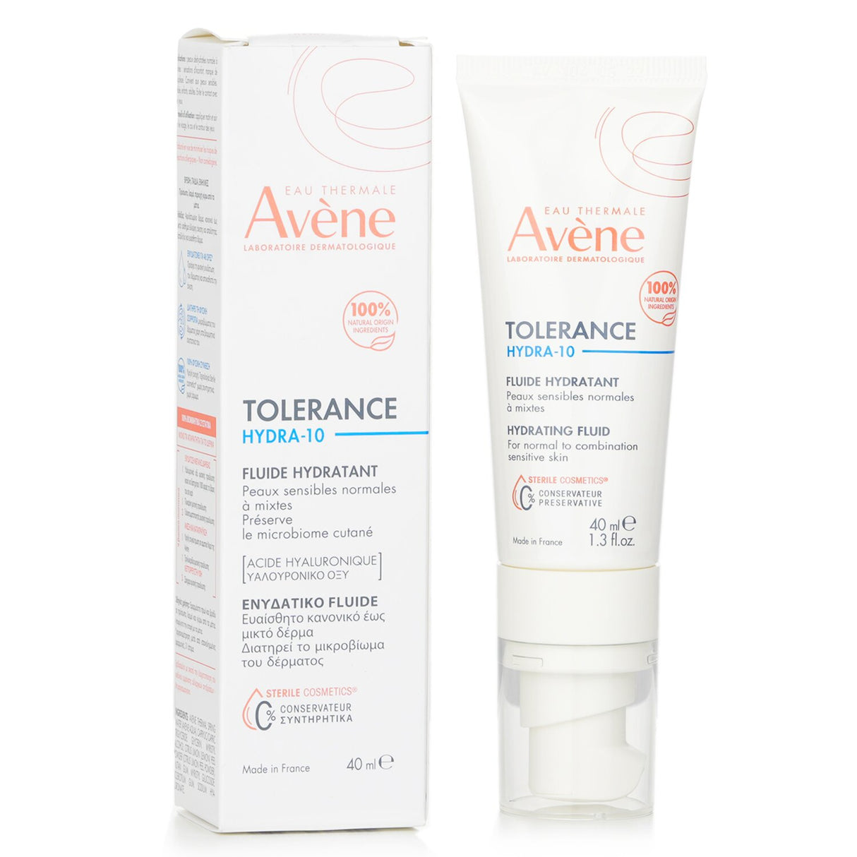 Avene - Tolerance Hydra-10 Moisturising Fluid  - 40ml