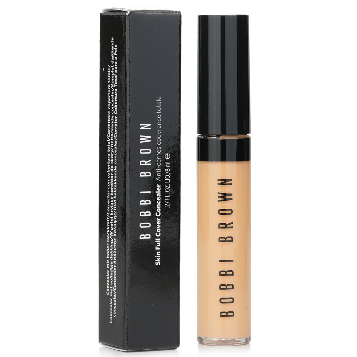 Bobbi Brown Skin Full Cover Concealer in #Natural, 8ml, lightweight, long-wear formula for flawless, natural coverage.