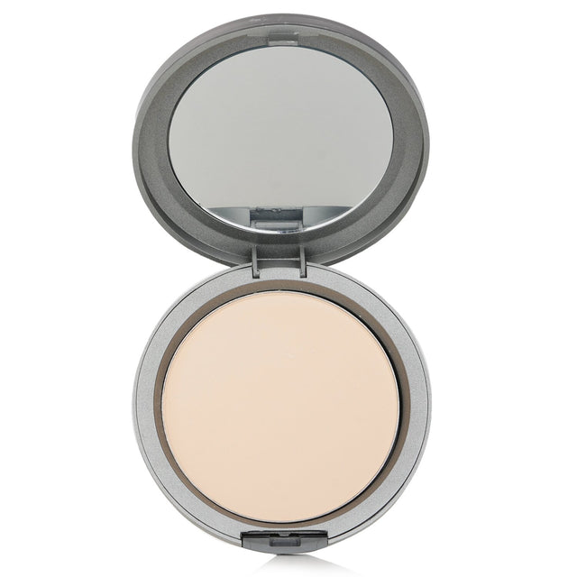 IPKN Perfume Powder Pact #21 Nude Beige in compact form provides lightweight coverage with a fresh floral scent for flawless skin.