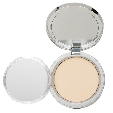 Lightweight matte pressed powder in #21 Nude Beige, blurs imperfections and absorbs oil while adding a subtle, elegant fragrance.