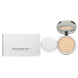 Lightweight IPKN Perfume Powder Pact in #23 Natural Beige Matte, blurs imperfections and controls oil for a flawless finish.