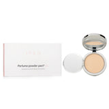 Lightweight pressed powder pact in #23 Natural Beige, blurs imperfections and provides a radiant, fragrant finish.